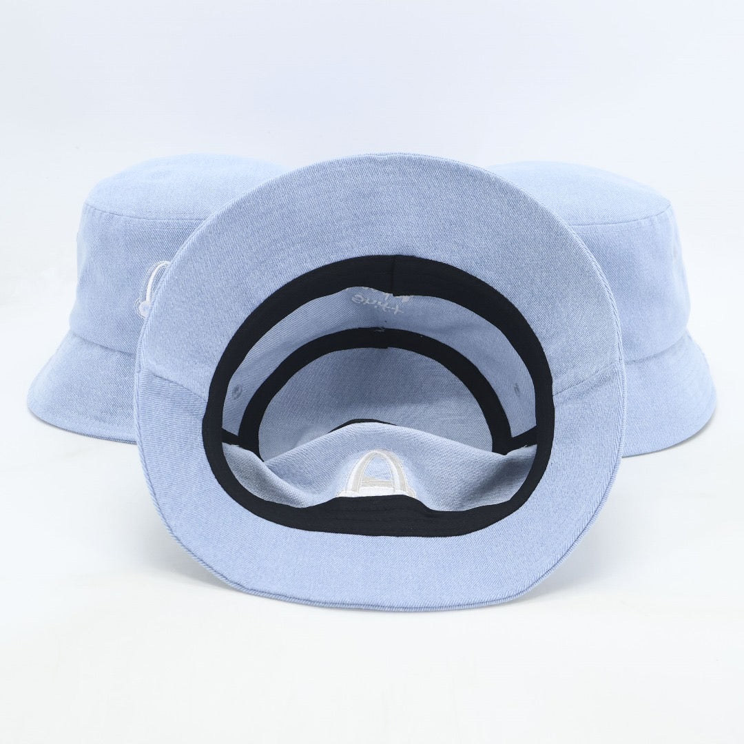 Shift Leader Bucket Hat-Blue Denim