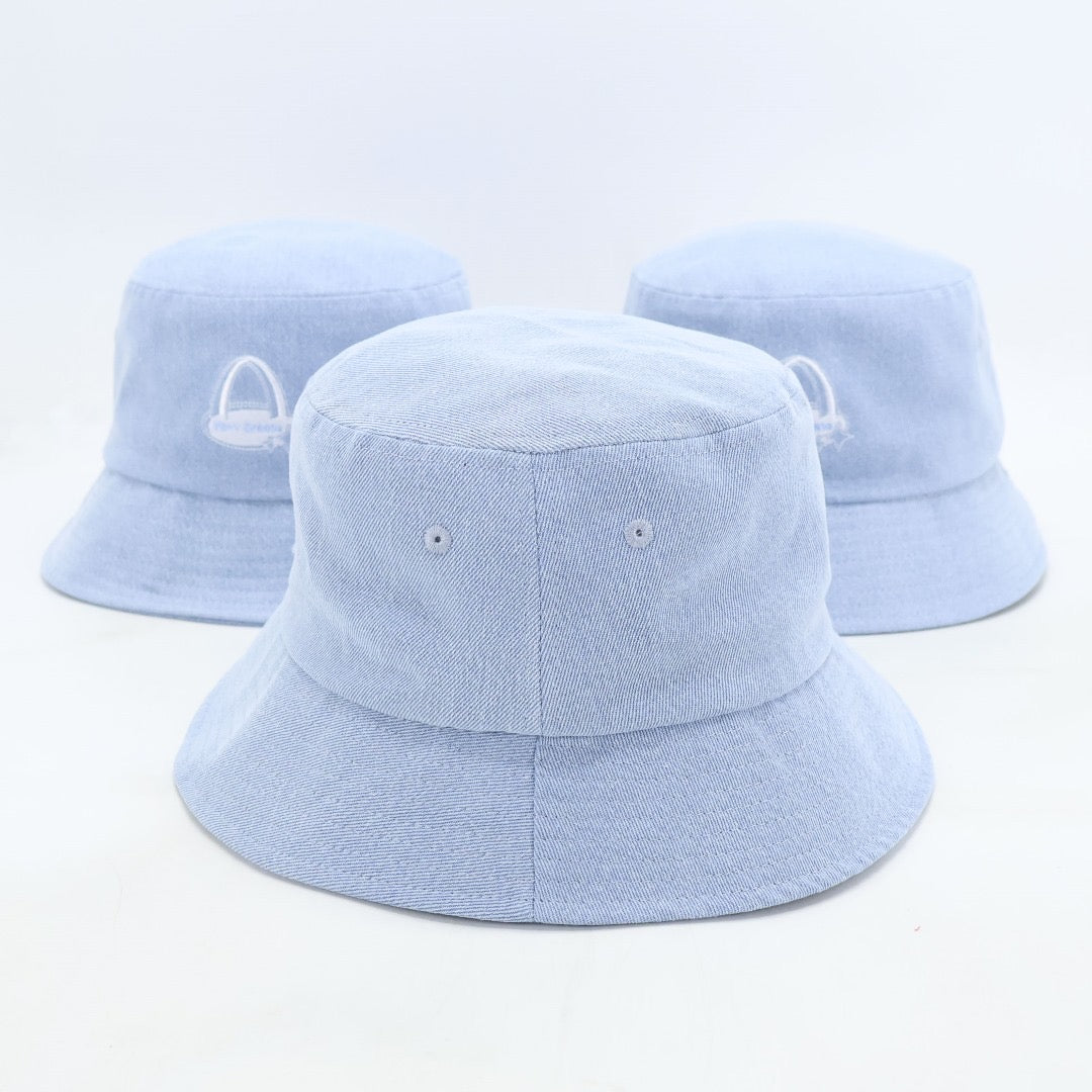 Shift Leader Bucket Hat-Blue Denim